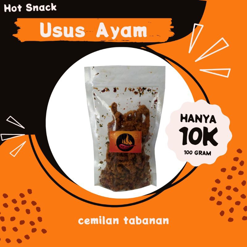 

Usus Ayam Krispi / Crispy Bumbu Pedas 100 gram