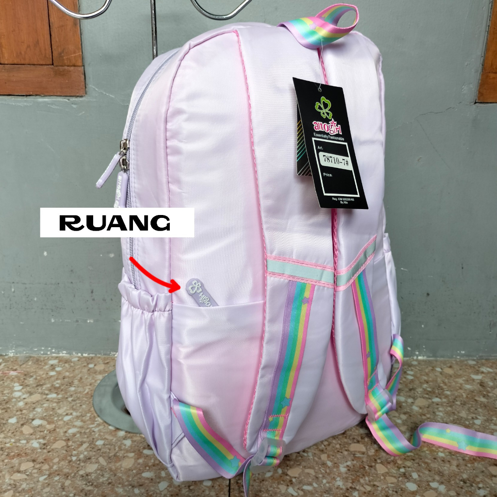 Tas Ransel Backpack Sekolah Anak Perempuan Alto Girl Original Unicorn Girl Power