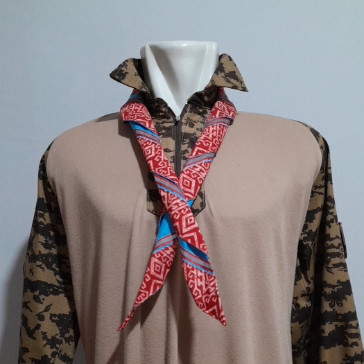 SCRAF PRAMUKA/PRAMUKA SCRAF MOTIF BATIK KALIMANTAN ETNIC