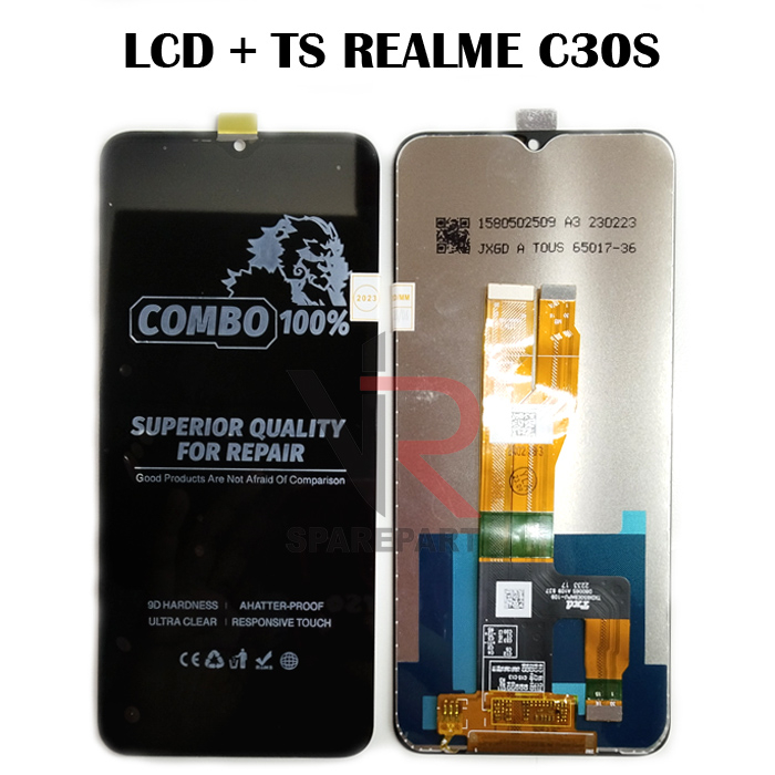 LCD REALME C30S FULLSET TOUCHSCREEN