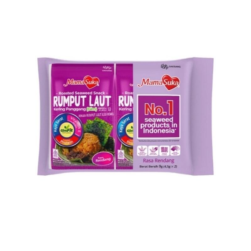 

MamaSuka Rumput Laut 2 x 4,5 g