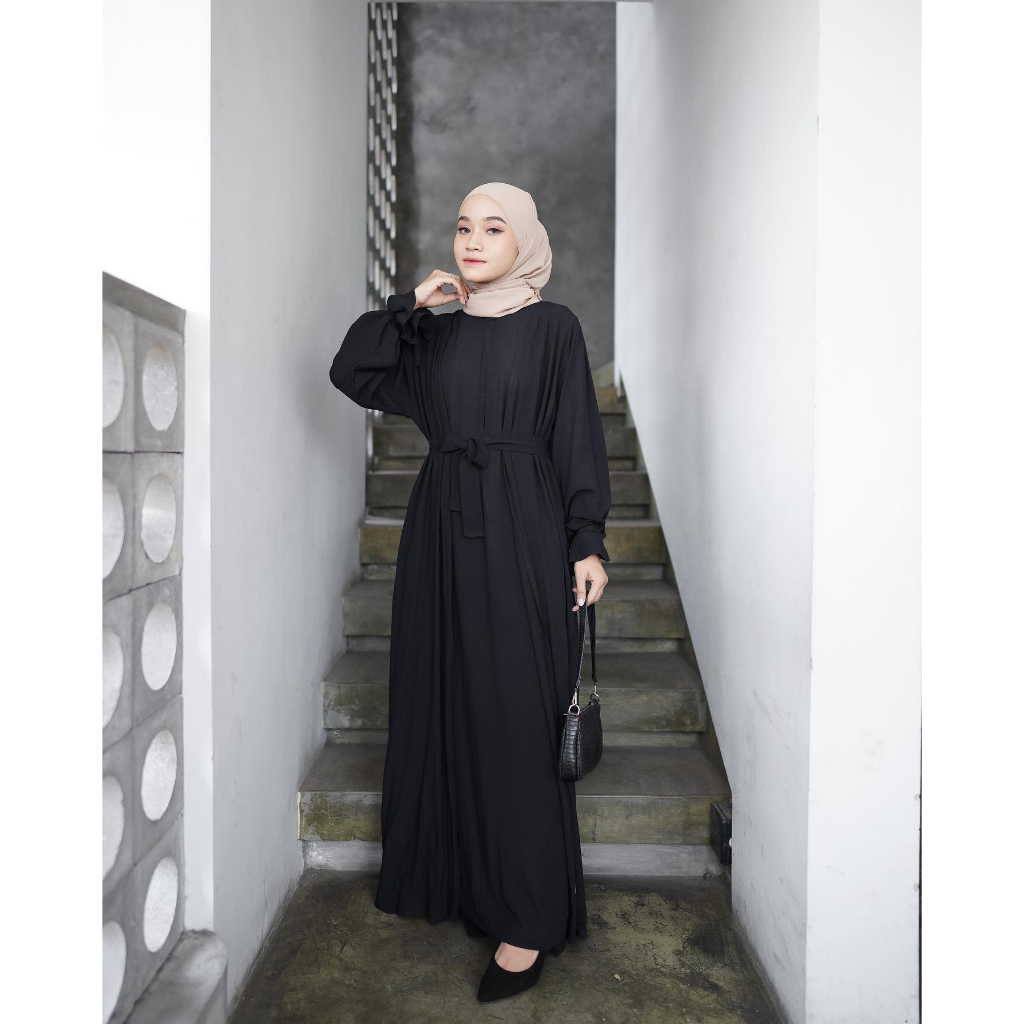 Fara Set Abaya Flowy Lux Cringkel