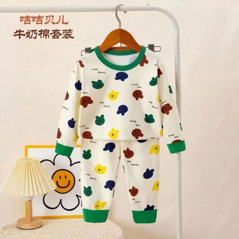 Baju tidur anak import PP Fit 1-9th