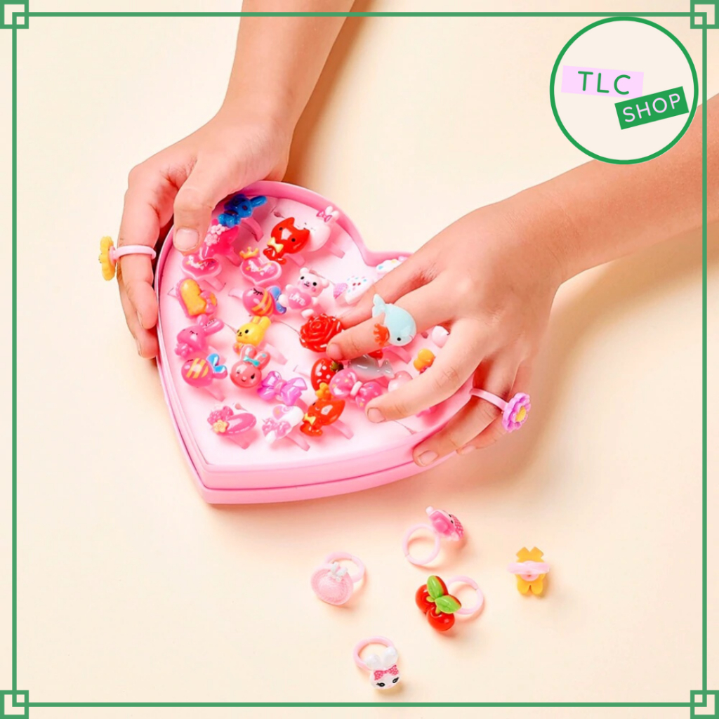 Cincin Anak Box Love / Cincin Anak Karakter / Cincin Karakter Anak / Cincin