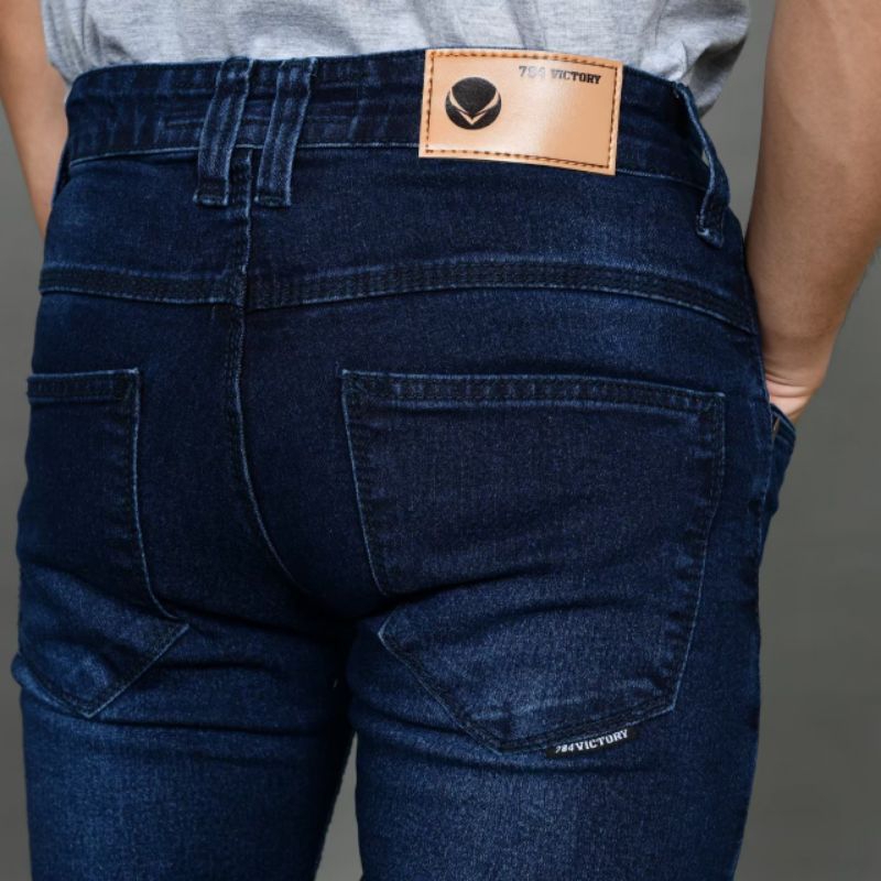 BISA BAYAR DI TEMPAT CELANA JEANS PRIA STRECTH - CELANA JEANS PRIA VICTORY 874 ORIGINAL