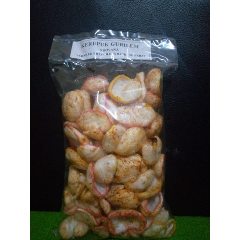 

KERUPUK GURILEM PEDAS 200 gram