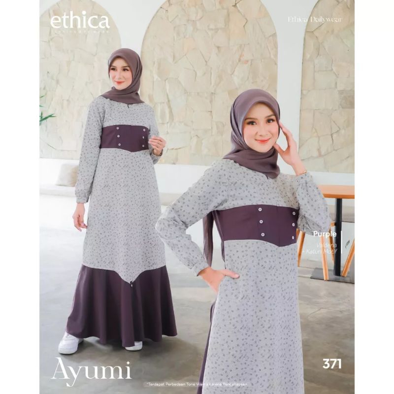 Ayumi 371 # gamis ethica Ayumi 371