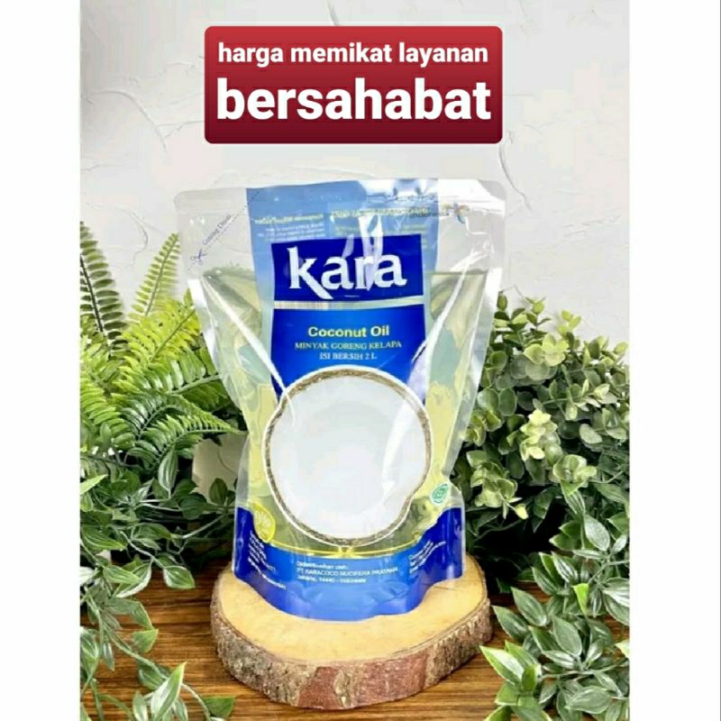 

Minyak goreng kelapa KARA 2 Liter