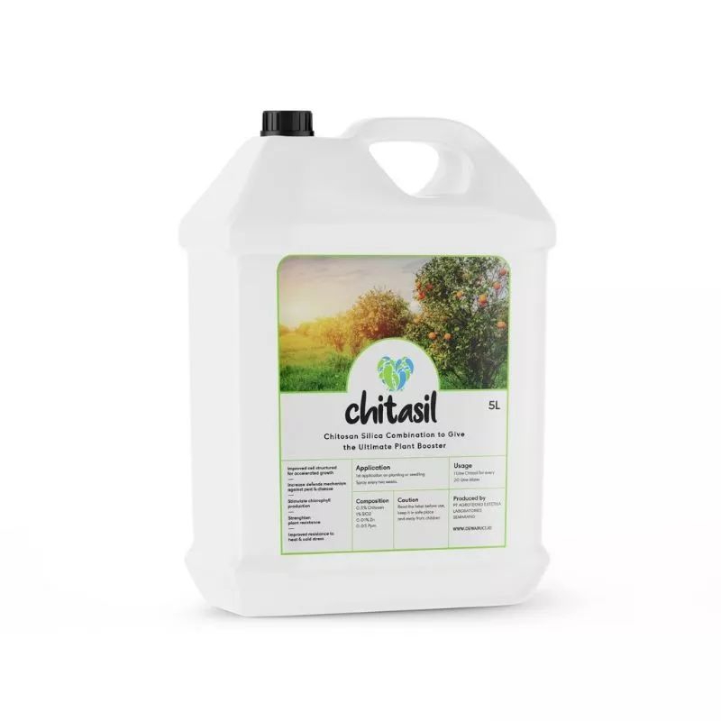 Pupuk chitosan plus silica Chitasil 5 liter