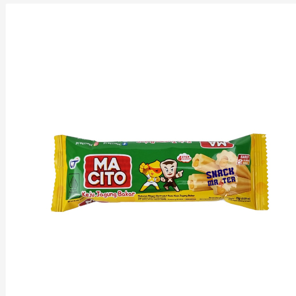 

Macito Snack Extrudat Keju Jagung Bakar - Netto 11 gr