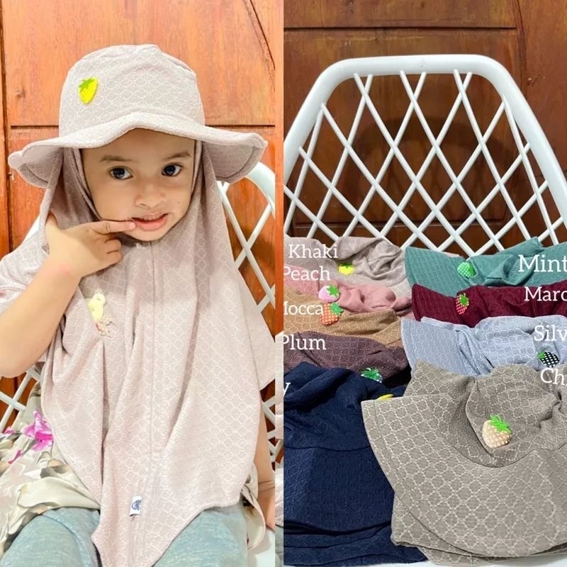 JILBAB TOPI ANAK