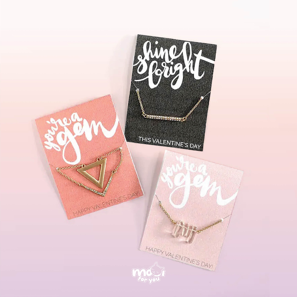 

(MIN 50) TAG KALUNG + PLASTIK/ NECKLACE CARD DISPLAY / KARTU KALUNG / TEMPAT KALUNG / JEWELERY HOLDER