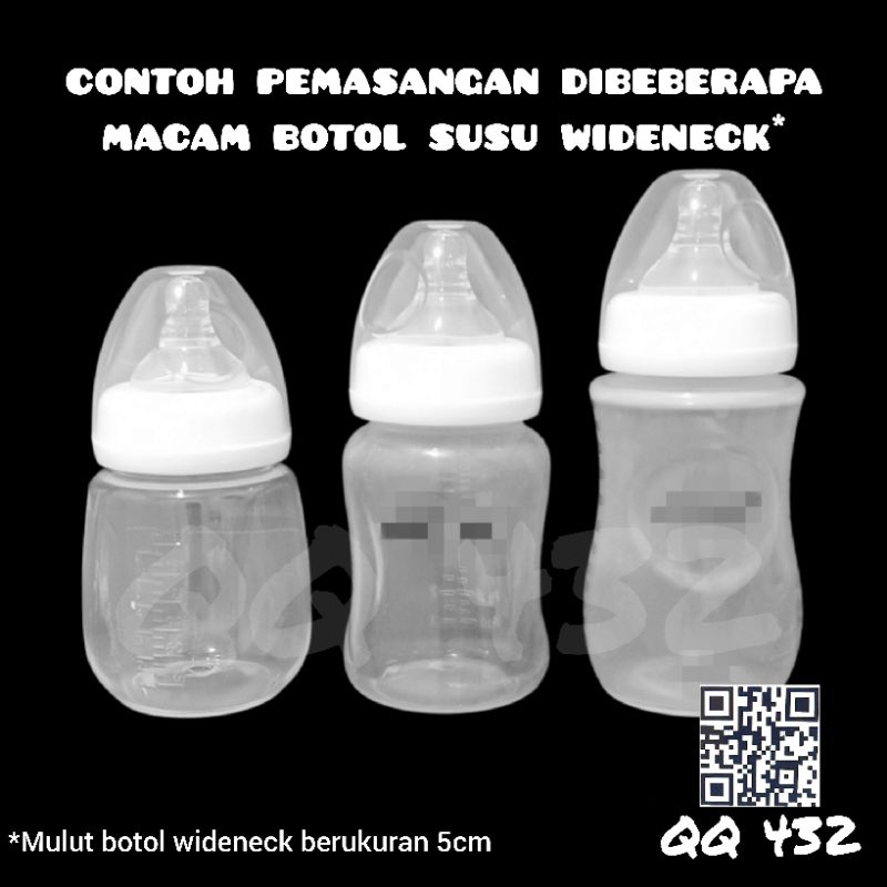 [New Item] Tutup botol Dot Nipple pompa asi cocok untuk semua botol wide neck 5cm