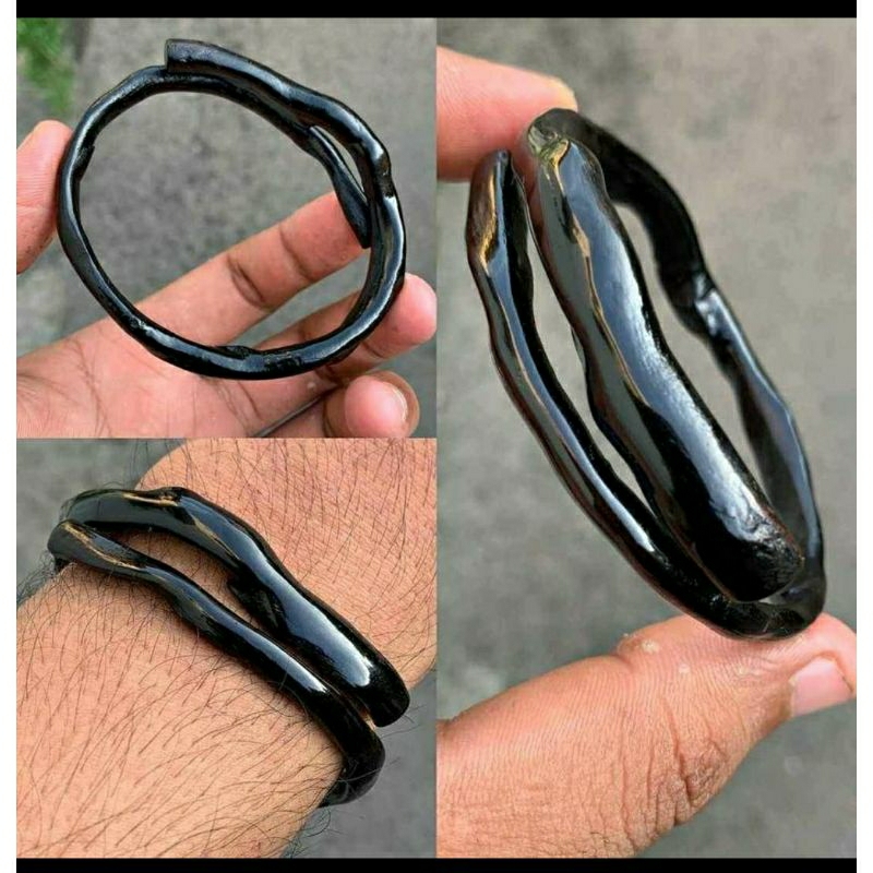 Gelang Akar Bahar Hitam Natural Gelang bahar gelang akar bahar