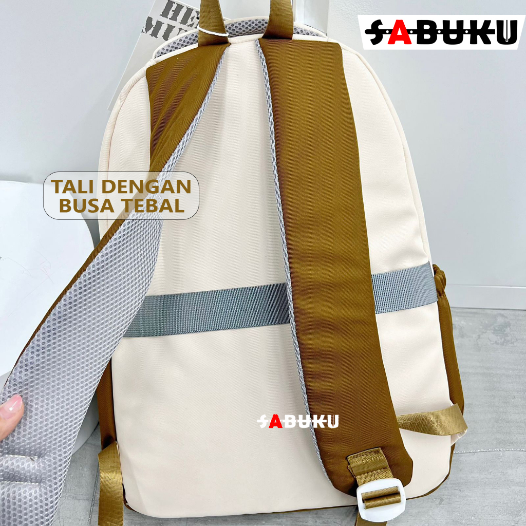 [S&amp;K]Tas Ransel Anak Sekolah SD SMP SMA Tas Punggung Korean Style Backpack Laptop - SK312