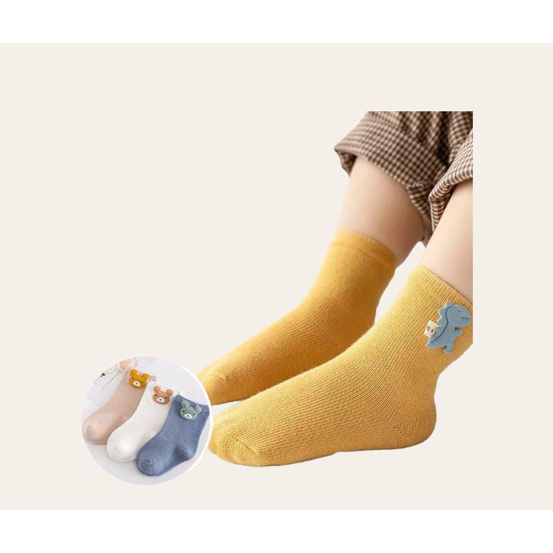 KAOS KAKI IMPORT 3in1 APK KIDS SOCK(BRAC244)