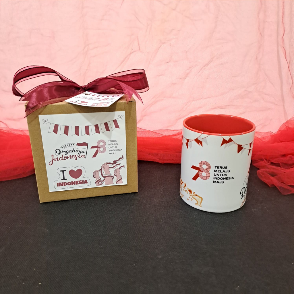 Hampers Mug Natal Christmas Premium