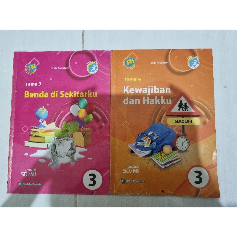 

buku lks tema 3 & tem 4 kelas 3 SD