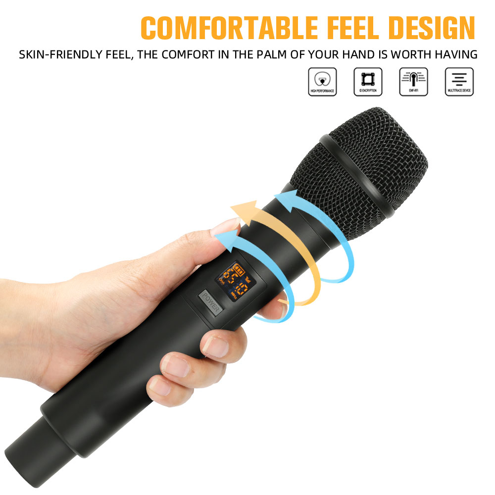 【COD】SLXD4 profesional mikrofon logam genggam nirkabel profesional satu derek dua rumah KTV karaoke khusus FM U bagian upacara pernikahan auditorium pelatihan pidato bernyanyi langsung konferensi pelatihan pidato tuan rumah kinerja besar kegiatan