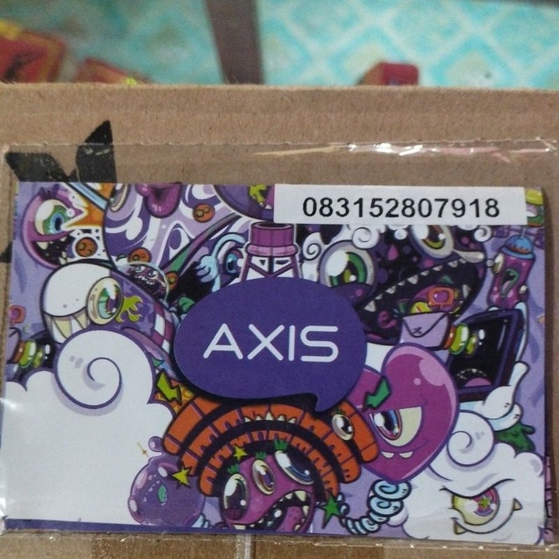 kartu perdana axis kosongan