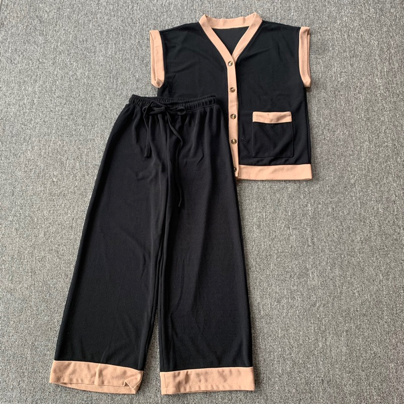 SET RAJUT OLAA / ONE SET RAJUT / VEST RAJUT