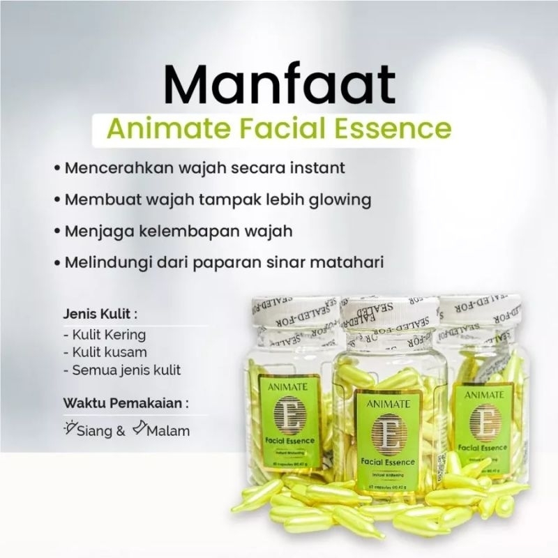 ANIMATE E Facial Essence Instant Whitening