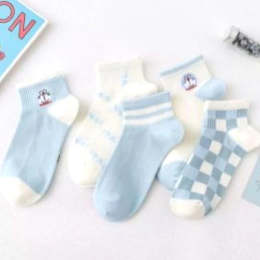 Kaos Kaki Wanita Motif Lucu Semata Kaki Korean Style