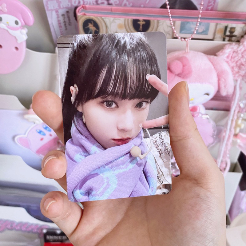 aespa winter smcu ar ticket fullset photocard and inclusions