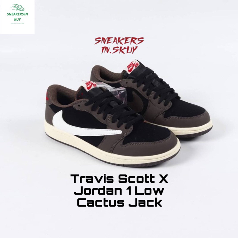 Sneakers Travis Scott X Jordan 1 Low Cactus Jack