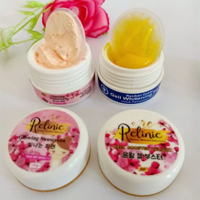 Sunscreen/salep day rclinic & sunblock night rclinic