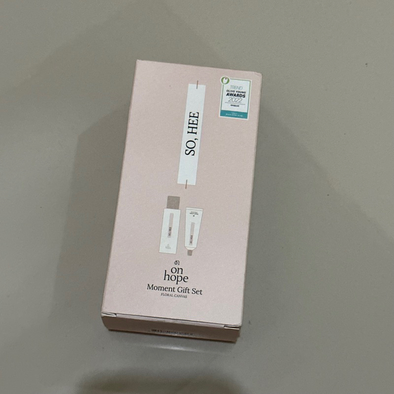 on hope moment gift set so, hee (parfum + handcream)