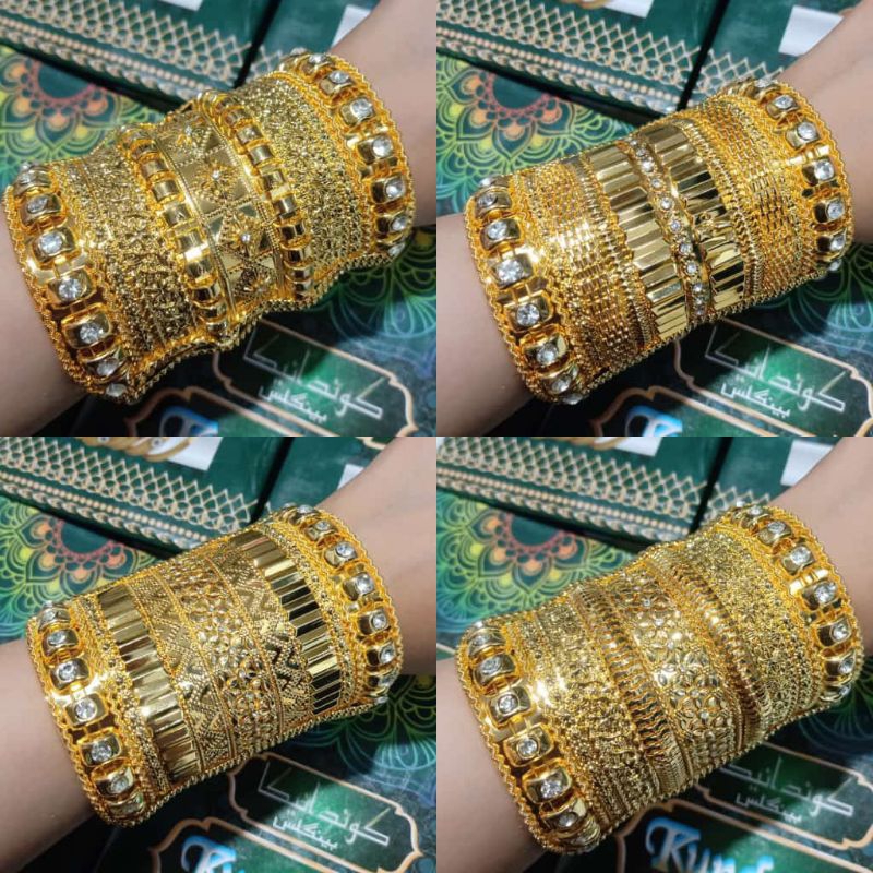 Model Dubai Gold BIG PREMIUM Mata Lapis Emas Adat Bugis Gelang Tabung Premium Oleh Oleh Haji Umroh R