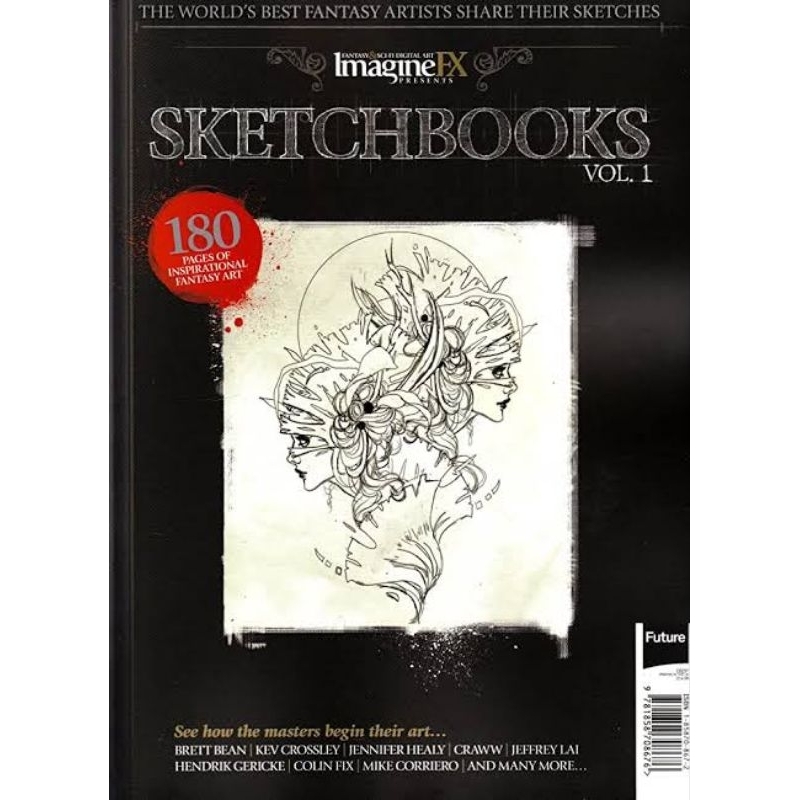 Buku Sketchbooks Vol. 1 by ImagineFX