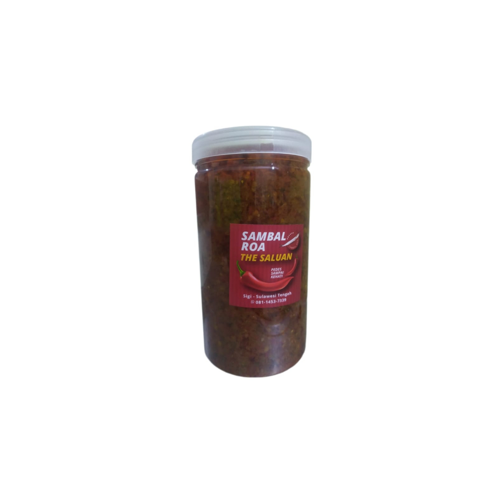 

Sambal Ikan Roa Asap Premium Daging 1 Kg