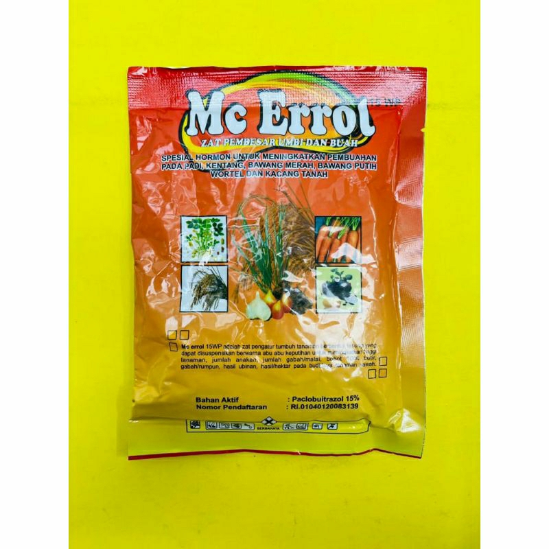 zat pembesar umbi dan buah mc errol 15wp isi 10 gram dari arena hormon indonesia