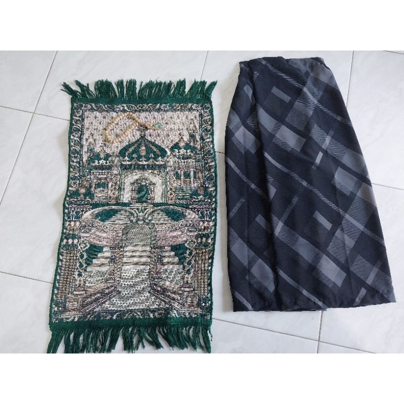 Sarung Instan Anak Usia 1-12 tahun Free sajadah+tasbih hadiah sunatan
