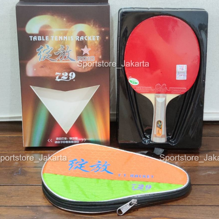 Bet Pingpong 729 2010 Original - Bat Tenis Meja friendship 729 2010 Free cover