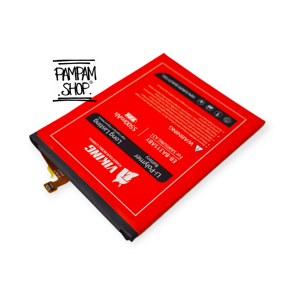 Baterai VIKING Double Power Original Samsung Galaxy A31 A32 4G EB-BA315ABY A315 A325 Batre Batrai Battery HP Handphone SM-A315F SM-A325F Ori