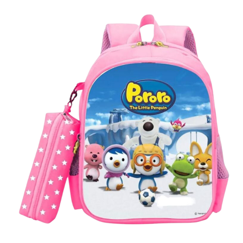 HOT SALE 7.7 - TAS SEKOLAH TK-SD ANAK LAKI-LAKI PEREMPUAN TAS RANSEL KARTUN ANIME FILM ANAK KECIL | RANSEL PUNGGUNG ANAK SEKOLAH | RANSEL PORORO - RANSEL REMAJA/PRIA/ANAK-ANAK