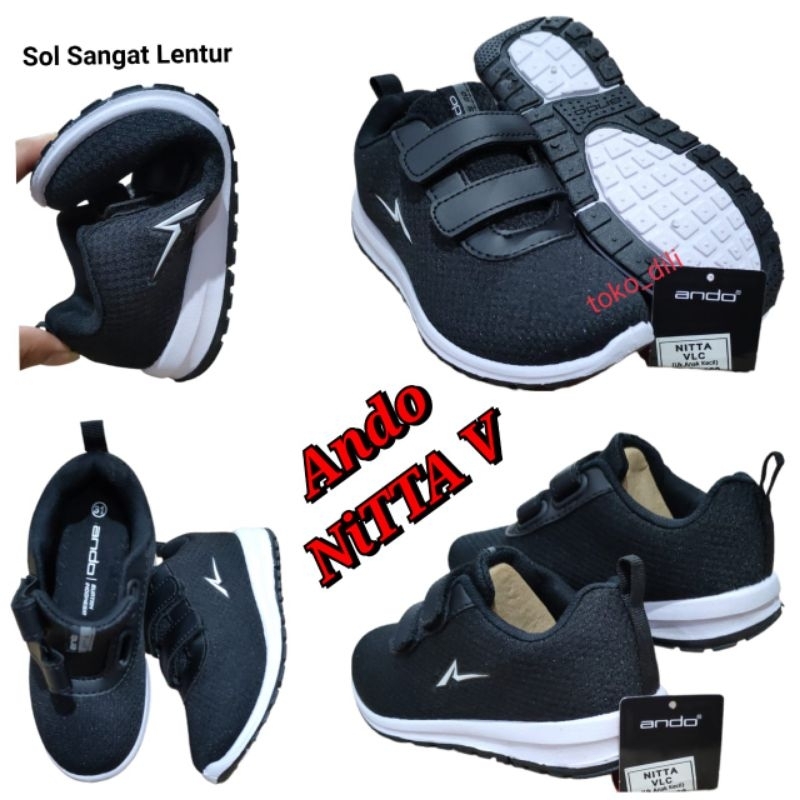 Sepatu Ando Anak  size:29/32 DI JAMIN ORIGINAL