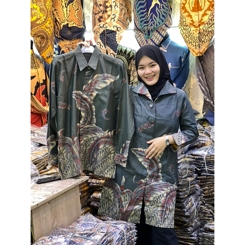 batik kece badai bahan katun full tricod Ari batik Thamrin city