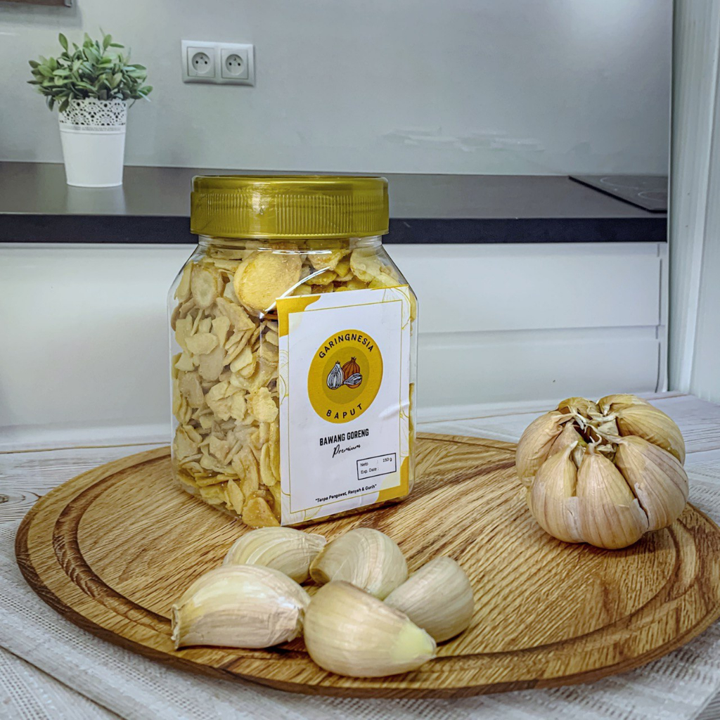 

Bawang Putih Premium Brebes Garingnesia | Bawang Putih Goreng | Bawang Putih Premium | Bawang Goreng Putih Premium