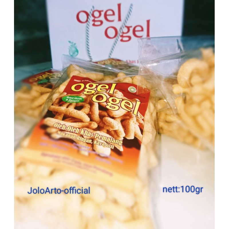 

Ogelogel khas pemalang nett.500gram(satu dus isi 5) jajanan keren cemilan khas pemalang yg enak sehat alami dan bergizi