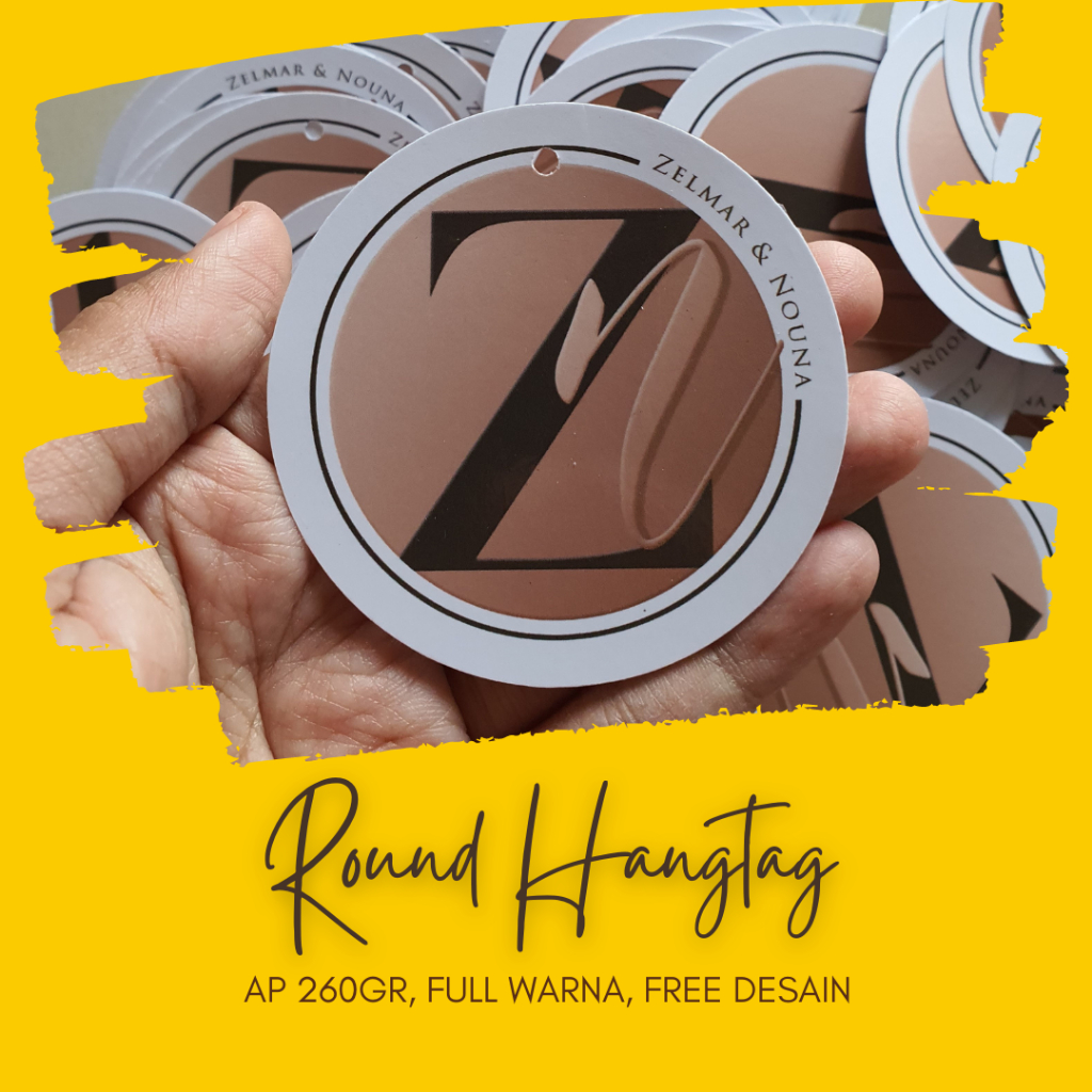 

[Round hangtag] Hangtag, Hang tag, Label tag, Price tag, Paper tag