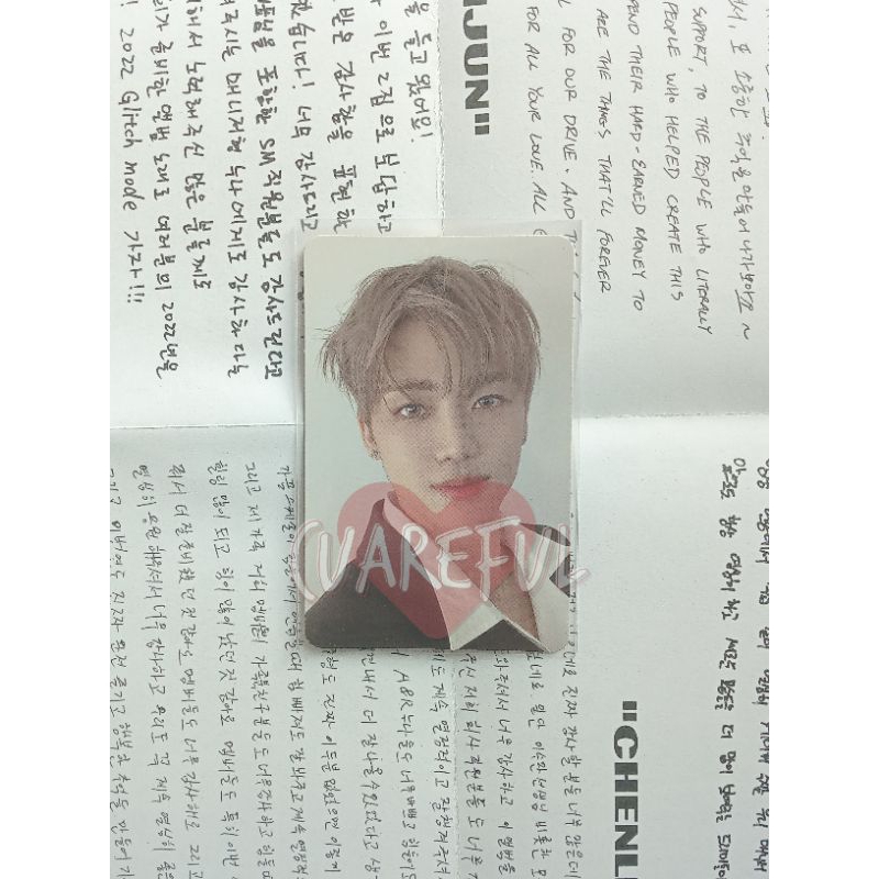 (BACA DESK) PHOTOCARD JAEMIN GLITCH MODE SCRATCH VER PC PB PHOTOBOOK