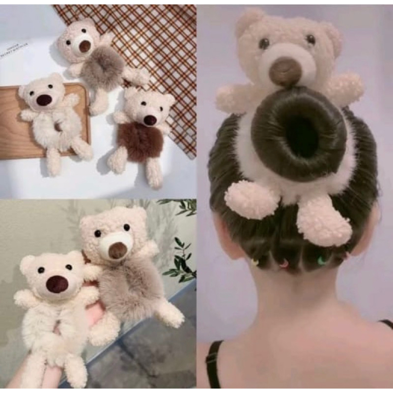 ikat rambut korea boneka premium