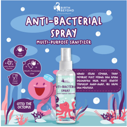 Birth Beyond Hand Sanitizer Anti-Bacterial Spray 100ml