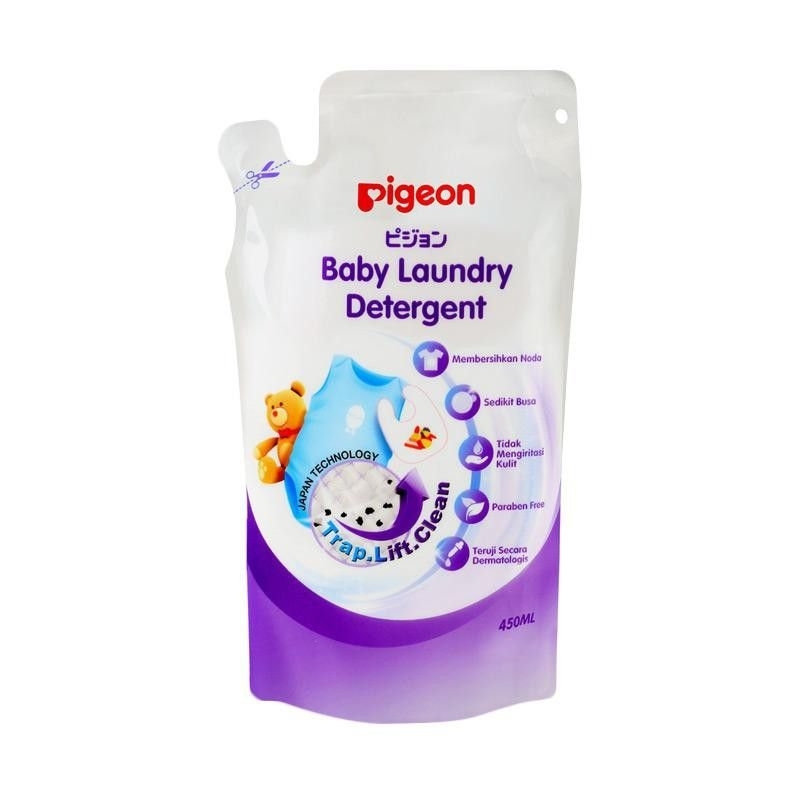 Pigeon Baby Laundry Detergent / Baby Bottles Accesories Liquid Cleanser 450ml - Deterjen / Sabun Cuci Botol