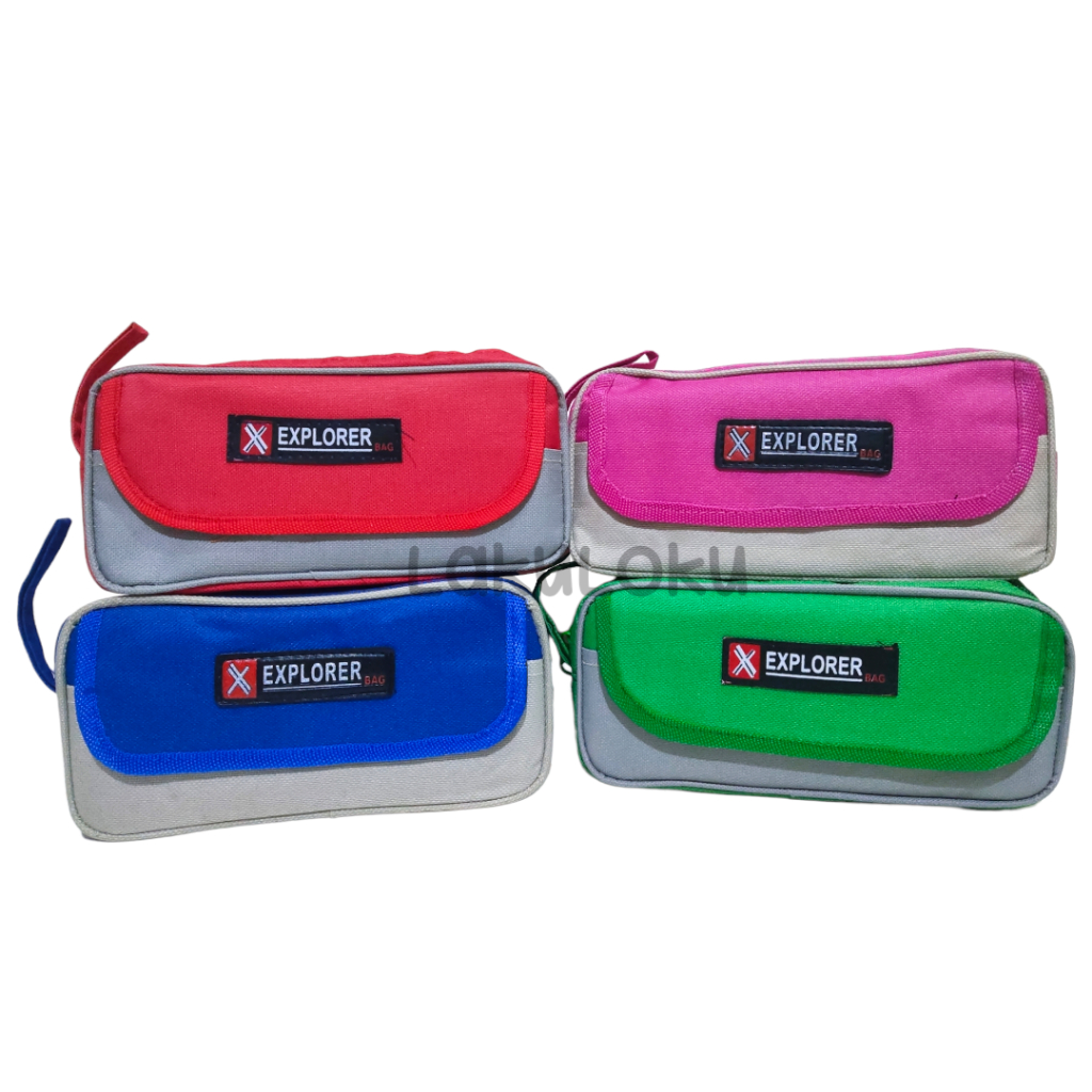 

Tempat Pensil / Pencil Case Bahan Kain Linko Explorer