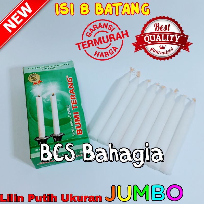 Lilin Putih Besar Panjang Untuk Gereja Hari Natal Paskah / Lilin Mati Lampu / Lilin Putih Polos Penerangan Di Malam Hari / Lilin Sembahyang